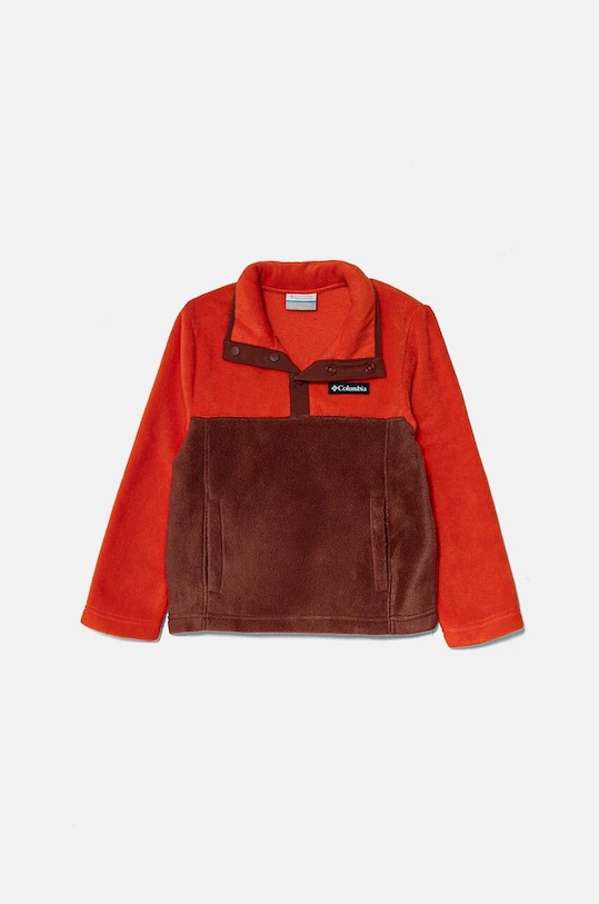 Dětská fleecová mikina Columbia Steens Mtn bez kapuce červená 2087881