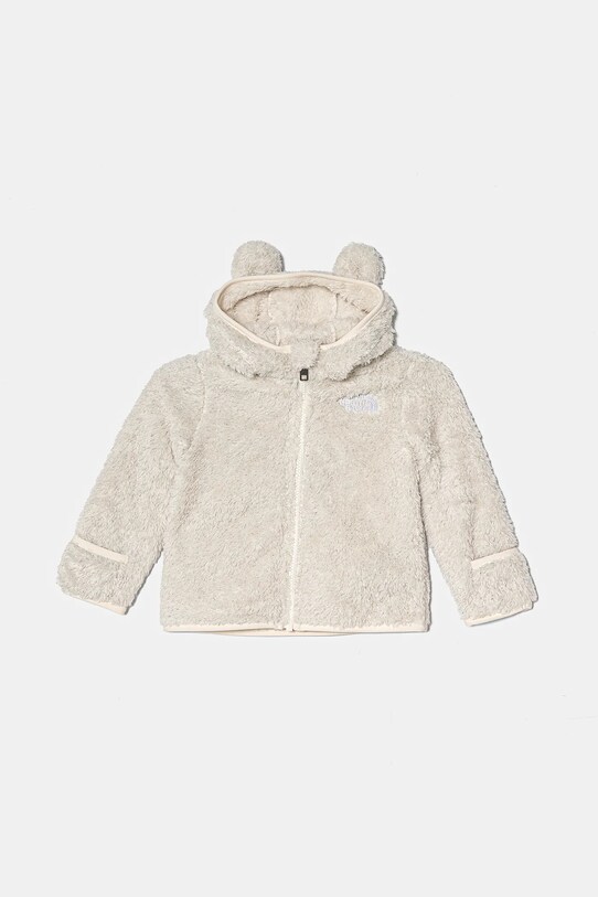 The North Face bluza polarowa niemowlęca BABCAMPSHIRE F/Z HOODIE z kapturem beżowy NF0A88VW5QO1
