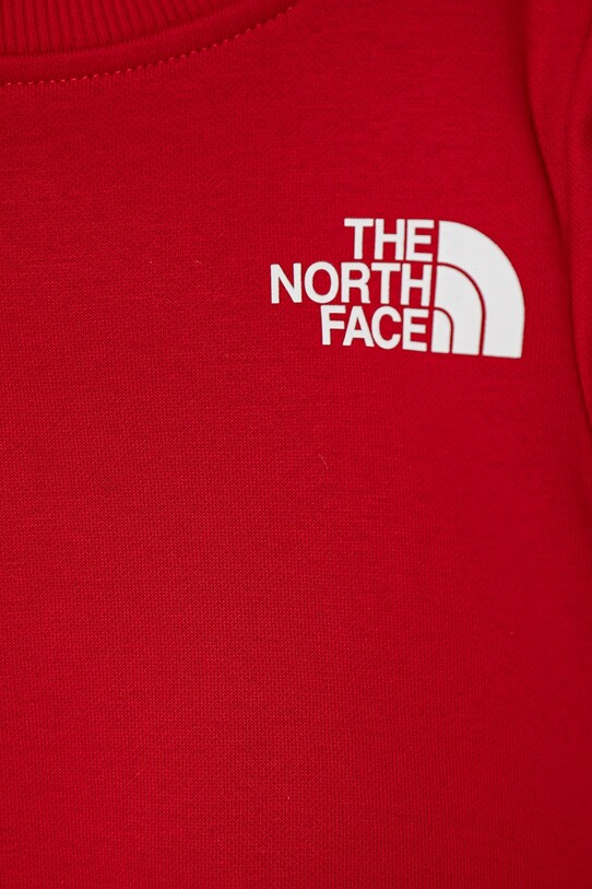 Băieți The North Face bluza copii REDBOX REGULAR CREW NF0A89H76821 rosu