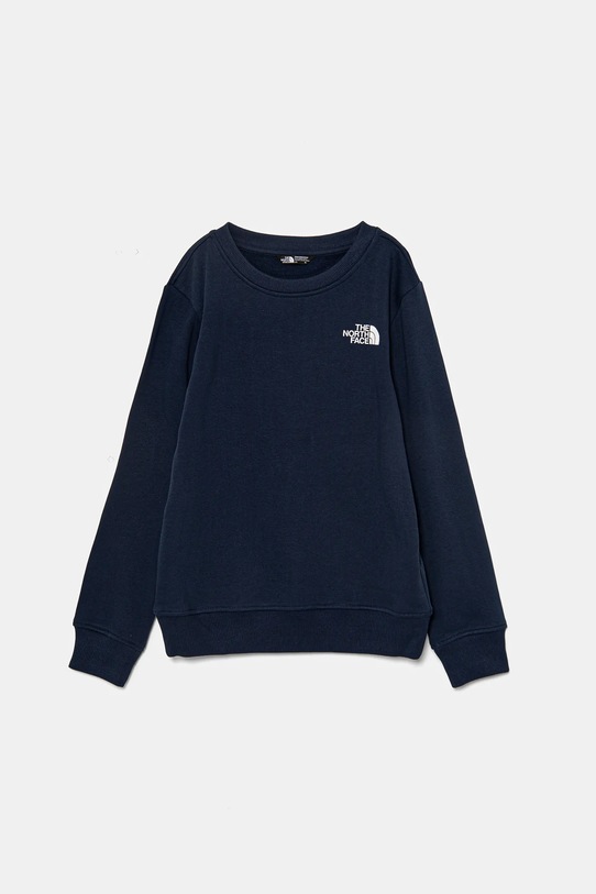 Dječja dukserica The North Face REDBOX REGULAR CREW bez kapuljače mornarsko plava NF0A89H78K21