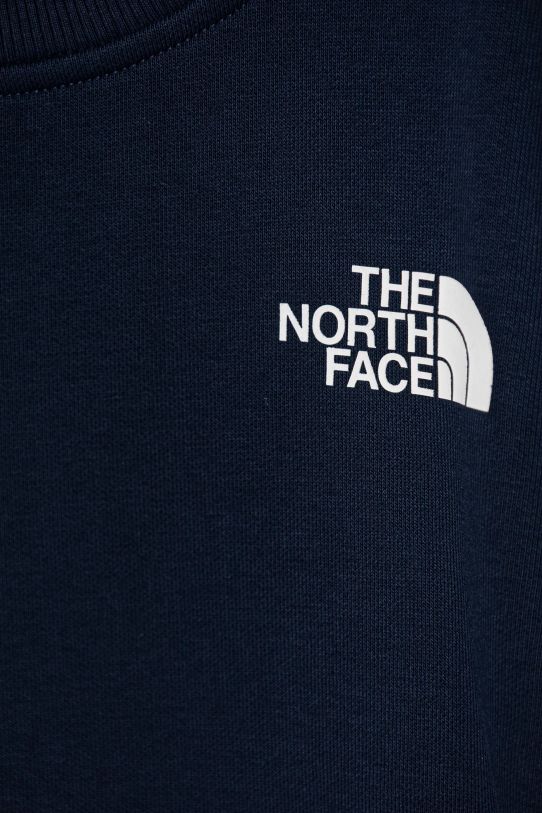 Dječaci Dječja dukserica The North Face REDBOX REGULAR CREW NF0A89H78K21 mornarsko plava