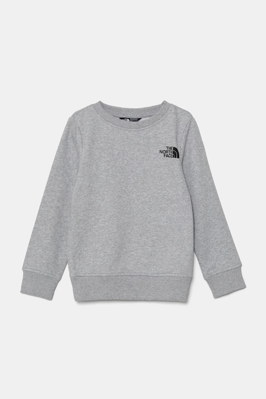 The North Face bluza dziecięca REDBOX REGULAR CREW pozostałe szary NF0A89H7DYX1