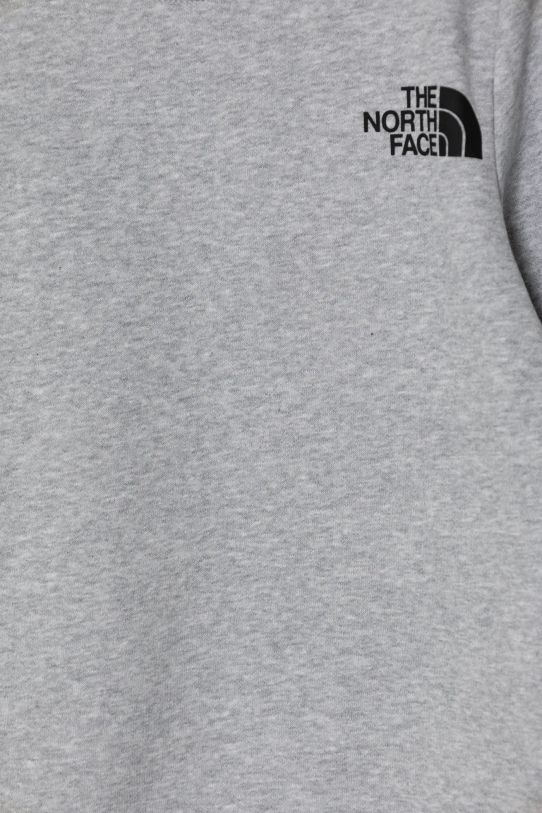 Chłopiec The North Face bluza dziecięca REDBOX REGULAR CREW NF0A89H7DYX1 szary