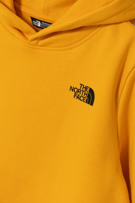 Băieți The North Face bluza copii REDBOX REGULAR P/O HOODIE NF0A89H956P1 galben