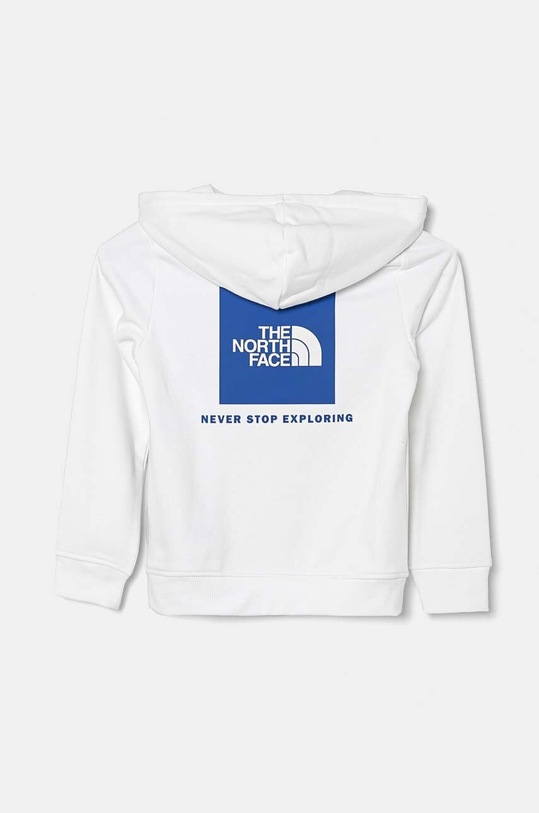 The North Face bluza dziecięca REDBOX REGULAR P/O HOODIE NF0A89H9FN41 biały AW24