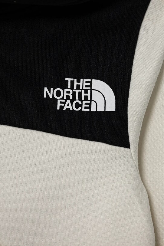 Chłopiec The North Face bluza bawełniana dziecięca BACK LOGO RELAXED P/O HOODIE NF0A89HCQLI1 biały