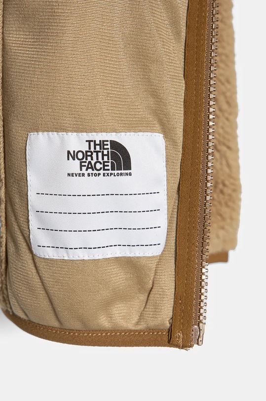 The North Face bluza polarowa dziecięca CAMPSHIRE F/Z HOODIE beżowy NF0A89KBLK51