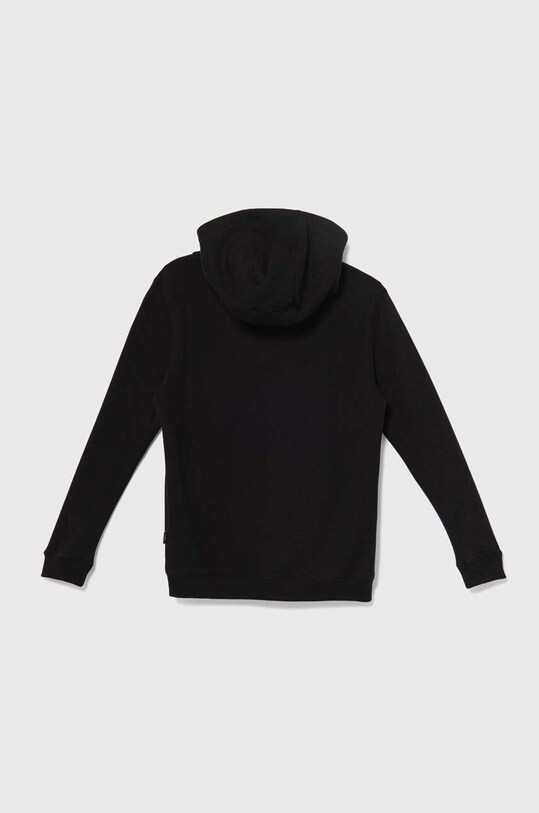 Vans hanorac de bumbac pentru copii Vans Classic II FZ VN000JYBBLK1 negru AW24