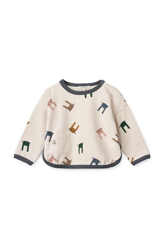 Liewood bluza niemowlęca Lucie Baby Printed Sweatshirt LW19474 beżowy AW24