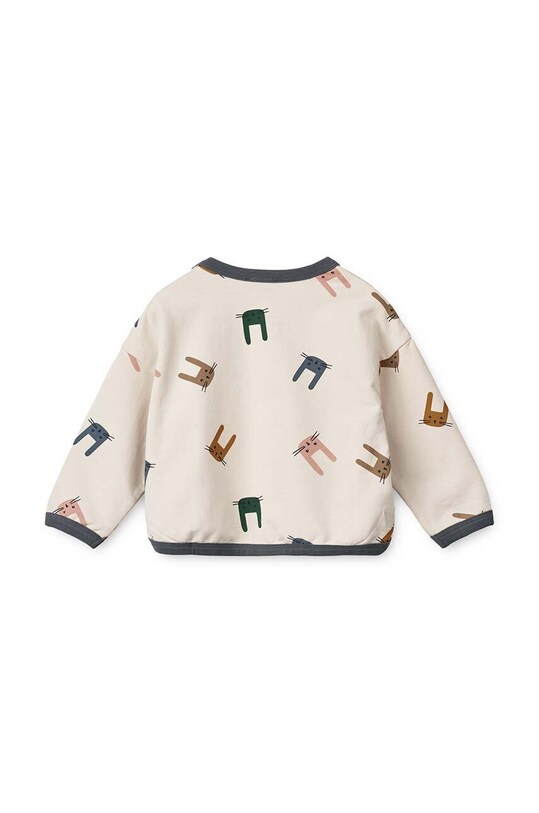 Chłopiec Liewood bluza niemowlęca Lucie Baby Printed Sweatshirt LW19474 beżowy