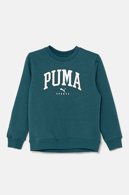 Puma bluza dziecięca SQUAD Crew pozostałe turkusowy 682774