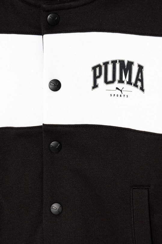 BIMBA Puma felpa per bambini SQUAD Bomber Jacket 682776 nero