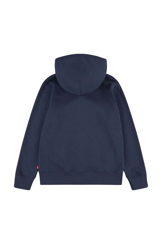 Mikina pre bábätká Levi's BOXTAB FULL ZIP HOODIE 6EJ762 tmavomodrá AW24