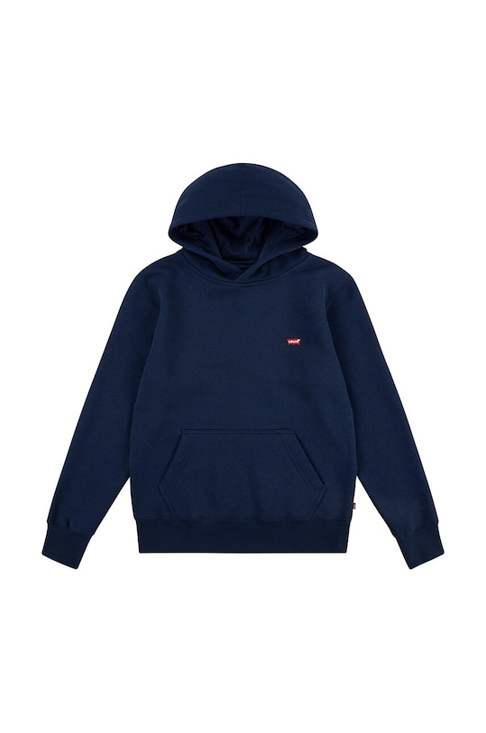 Παιδική μπλούζα Levi's MINI BATWING HOODIE με κουκούλα σκούρο μπλε 8EL452