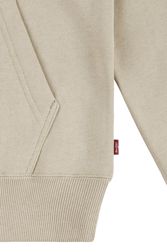 Дитяча кофта Levi's MINI BATWING HOODIE бежевий 8EL452