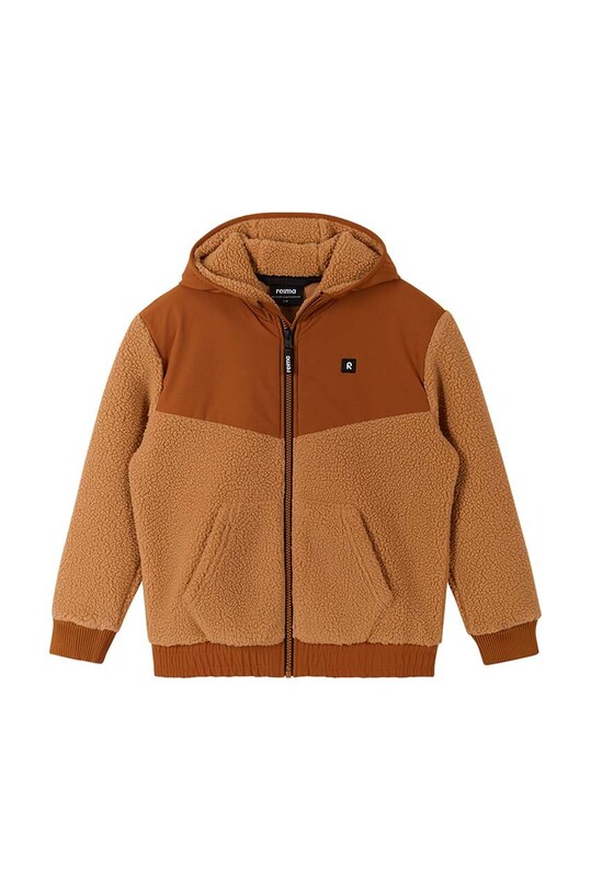Детски суичър Reima Samota 5200267A.9BYH кафяв AW24