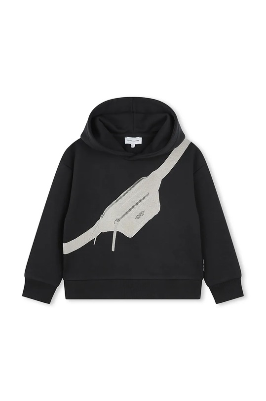 Detská mikina Marc Jacobs s kapucňou čierna W60296.102.108