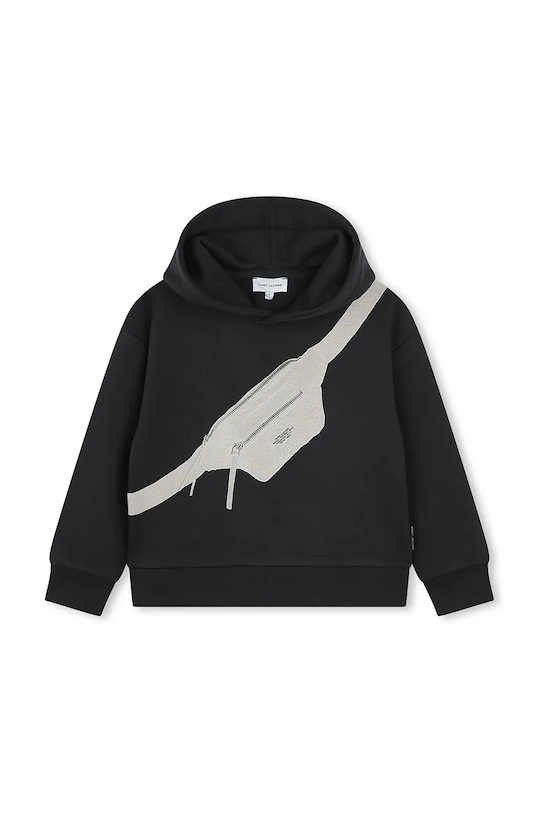 Detská mikina Marc Jacobs s kapucňou čierna W60296.114.150