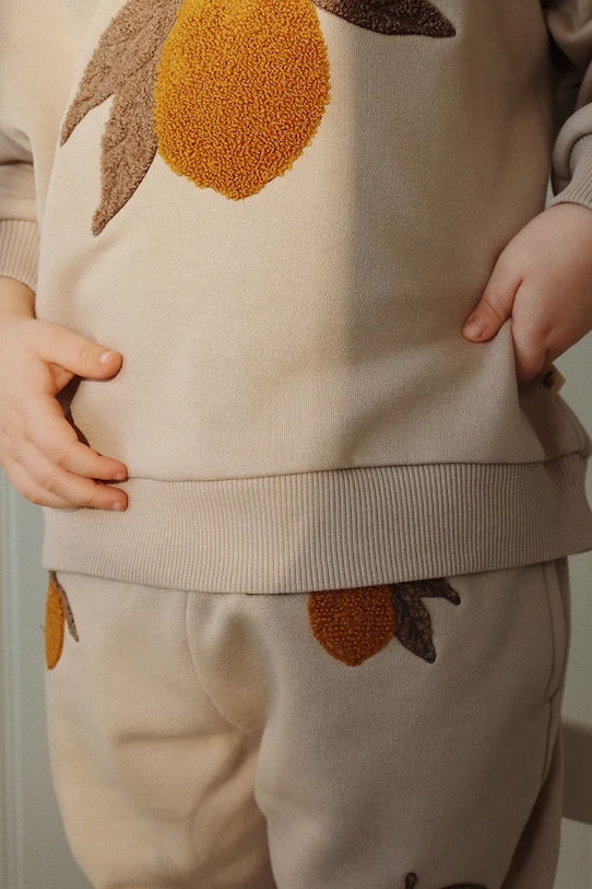 Detská mikina Konges Sløjd LOU TERRY SWEAT SHIRT OCS KS102024