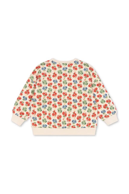 Дитяча бавовняна кофта Konges Sløjd LOUPY LOU SWEATSHIRT GOTS KS102025 бежевий AW24