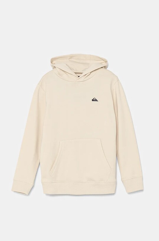 Παιδική μπλούζα Quiksilver BASIC HOODIE με κουκούλα μπεζ EQBFT03889