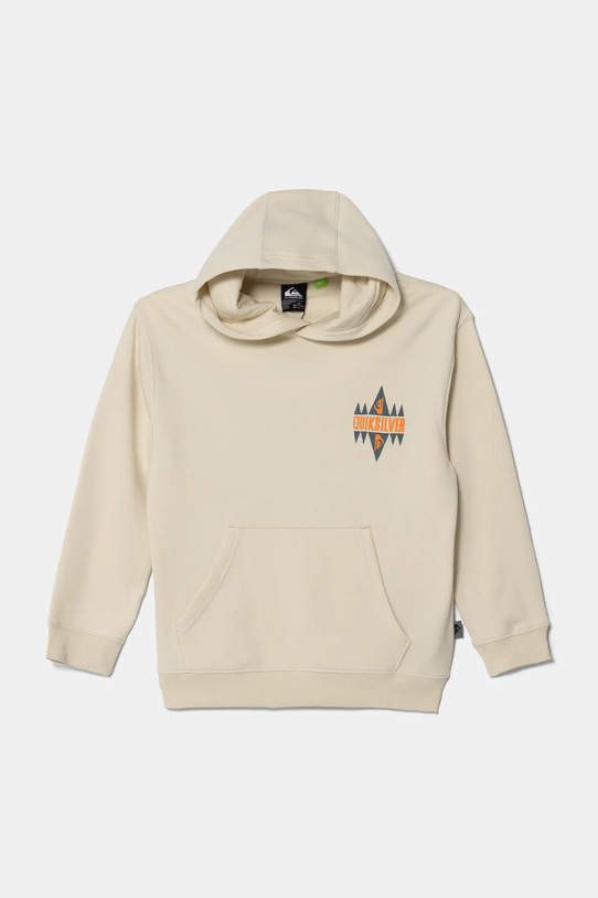 Quiksilver gyerek felső SCREEN HOODIE nyomtatásos bézs EQBFT03896