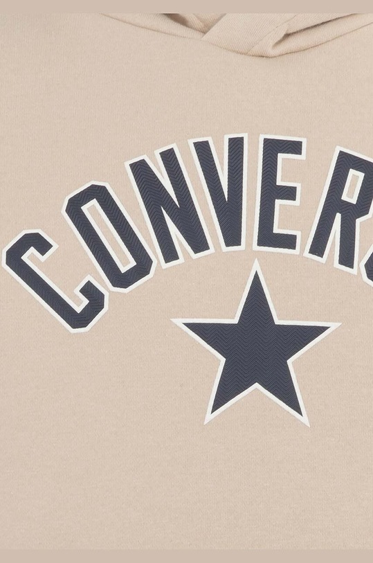 Chlapec Detská mikina Converse 9CG176 béžová