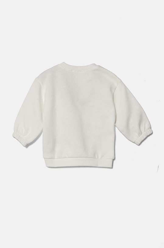 Bavlnená mikina pre bábätká United Colors of Benetton 3J70A1058.W.Seasonal biela AW24