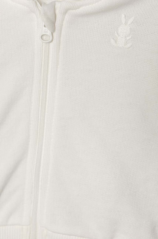 CHLAPEC Dětská bavlněná mikina United Colors of Benetton 3J70A5017.W.Seasonal bílá