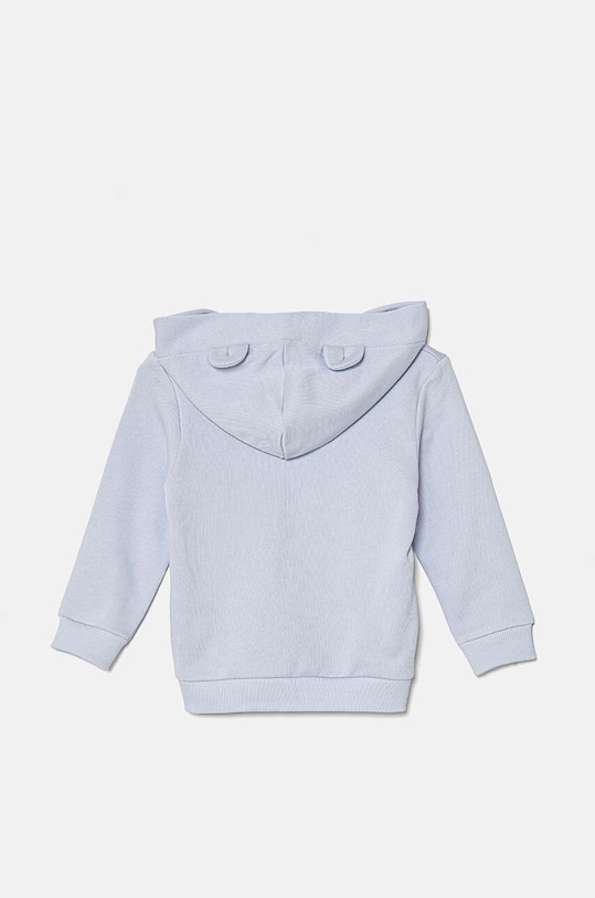 Dětská bavlněná mikina United Colors of Benetton 3J70A5017.W.Seasonal modrá AW24