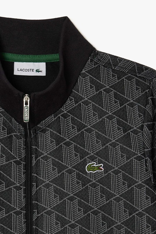 Chlapec Detská mikina Lacoste SJ1233 čierna
