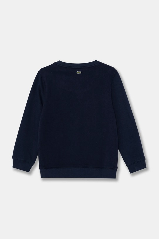Detská mikina Lacoste SJ2493 tmavomodrá AW24