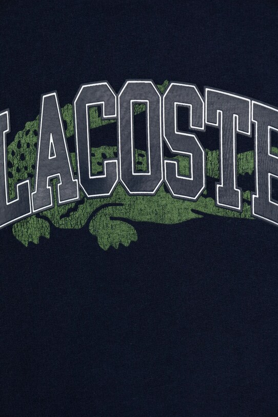 Chlapec Detská mikina Lacoste SJ2493 tmavomodrá