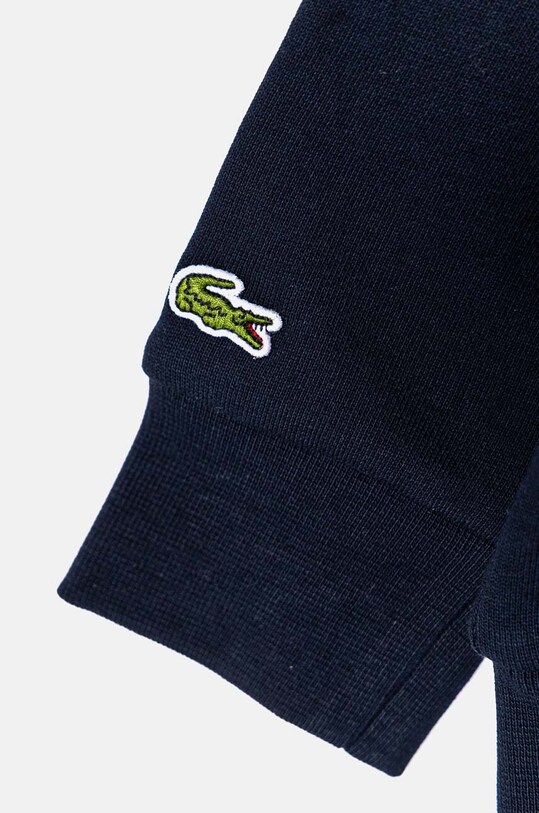 Хлопчик Дитяча бавовняна кофта Lacoste SJ3004 темно-синій