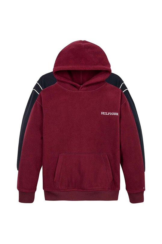 Детская кофта Tommy Hilfiger KS0KS00576.9BYH. бордо AW24