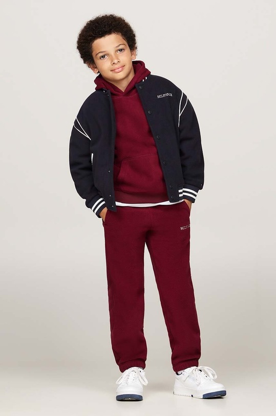 Дитяча кофта Tommy Hilfiger темно-синій KS0KS00603.9BYH.128.176