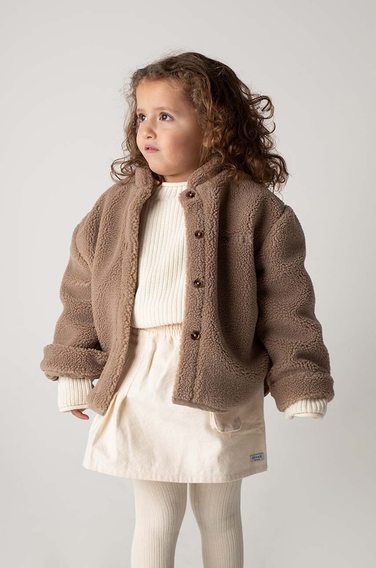 Donsje bluza copii Thom Overshirt uni maro 4085800.98.128