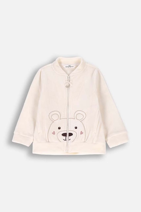 Coccodrillo bluza niemowlęca bez kaptura beżowy ZC4132202CGN