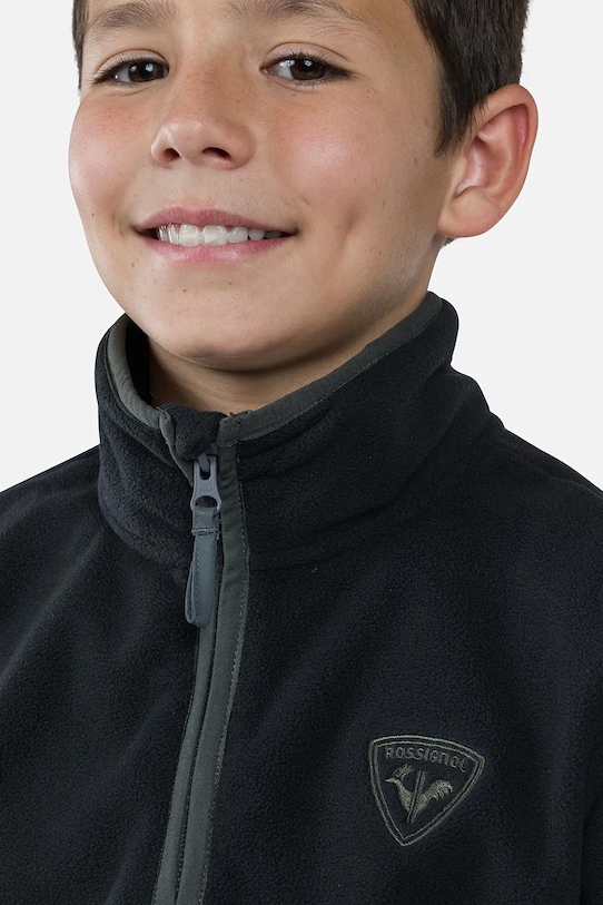Rossignol bluza polarowa dziecięca STRAWPILE czarny RLNYL05