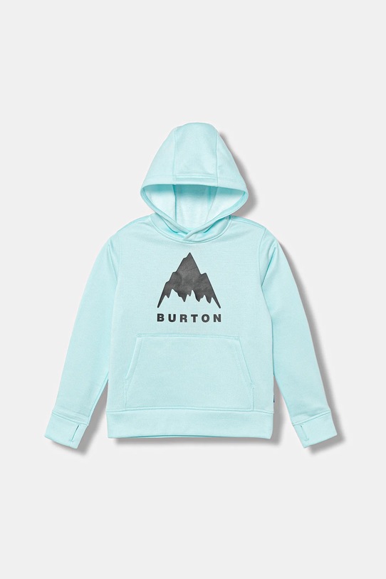 Burton bluza dziecięca OAK z kapturem turkusowy 162181