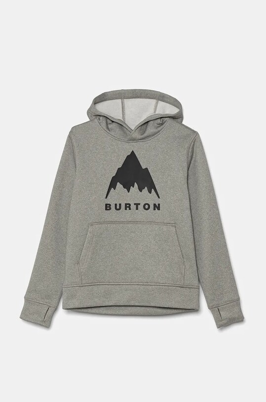Burton bluza copii OAK melanj gri 162181
