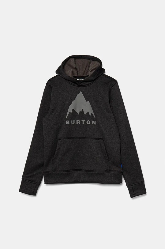 Дитяча кофта Burton OAK з капюшоном чорний 162181