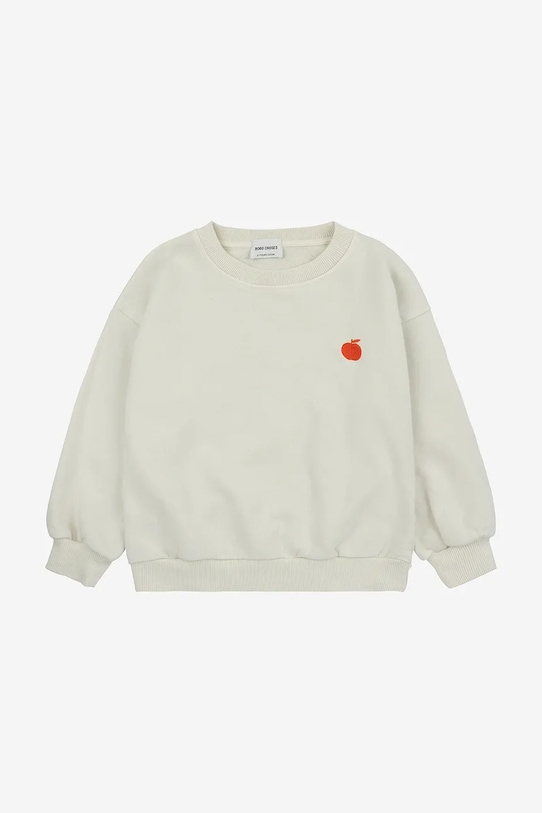 Dětská bavlněná mikina Bobo Choses Poma 324EC018 béžová AW24