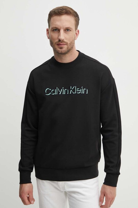 Calvin Klein bluza print negru K10K113081