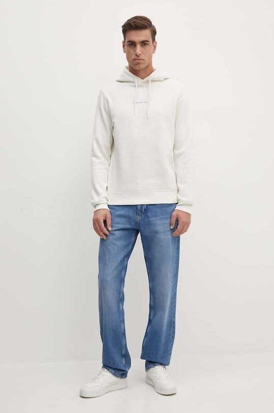 Calvin Klein Jeans felpa J30J325629 beige SS25
