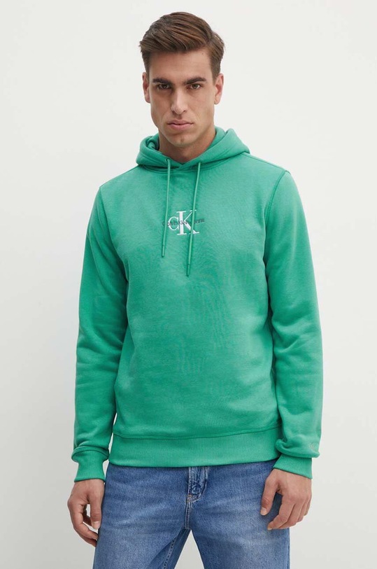Μπλούζα Calvin Klein Jeans πράσινο J30J325629