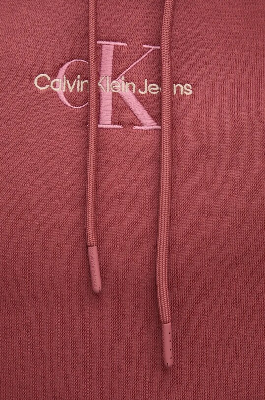 Μπλούζα Calvin Klein Jeans J30J325629 μπορντό