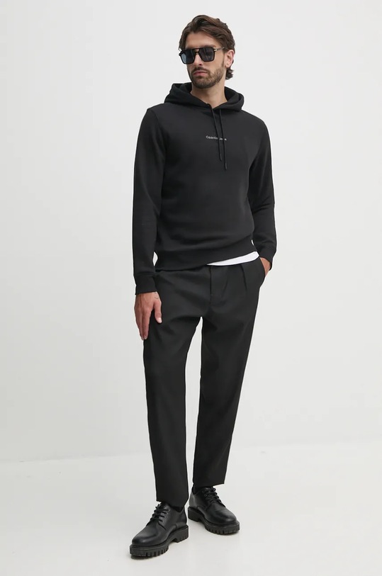 Mikina Calvin Klein Jeans J30J325629 čierna SS25