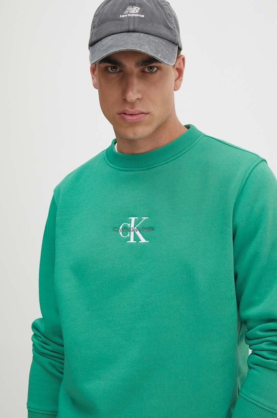 Calvin Klein Jeans bluza verde J30J325630