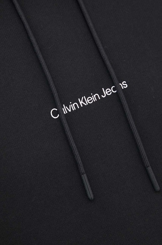 Bavlněná mikina Calvin Klein Jeans J30J325639 černá